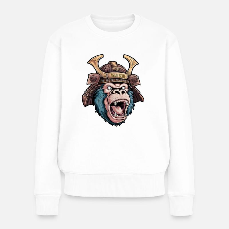 Lame de bête - Pull Premium bio Femme - blanc
