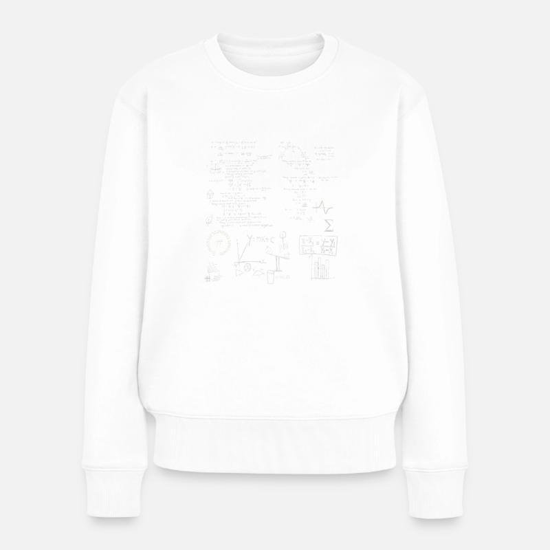 formulaire - Pull Premium bio Femme - blanc