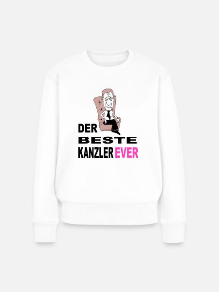 Schmidt Helmut - Frauen Premium Bio Pullover - Weiß