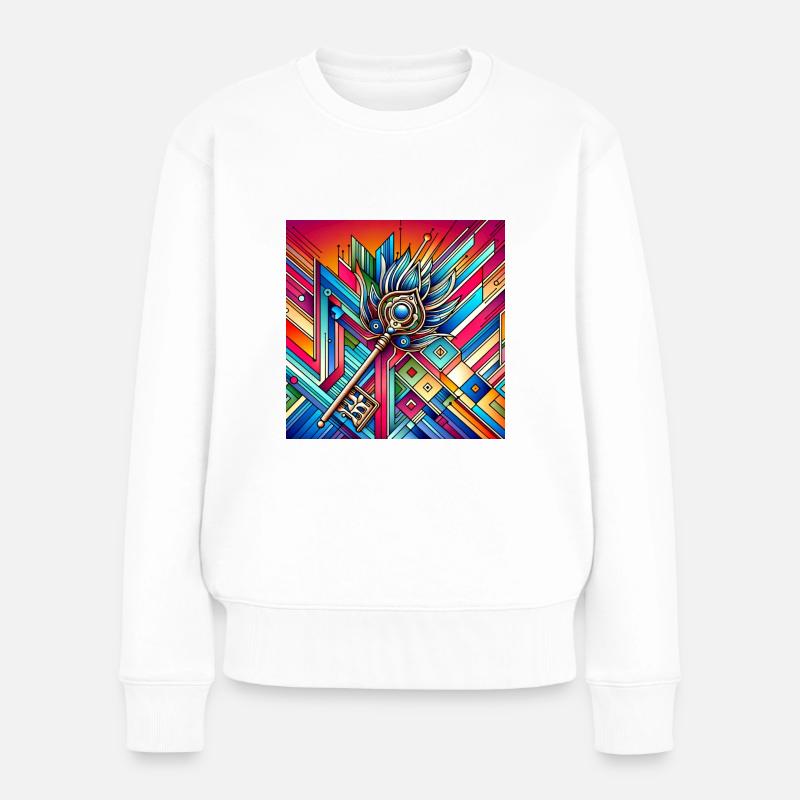 Clé - Pull Premium bio Femme - blanc