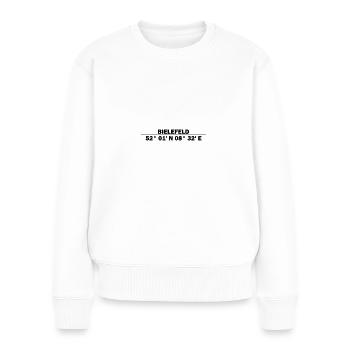 Bielefeld coordinates - Women's Premium Organic Jumper - white - Front - Julia (174cm)