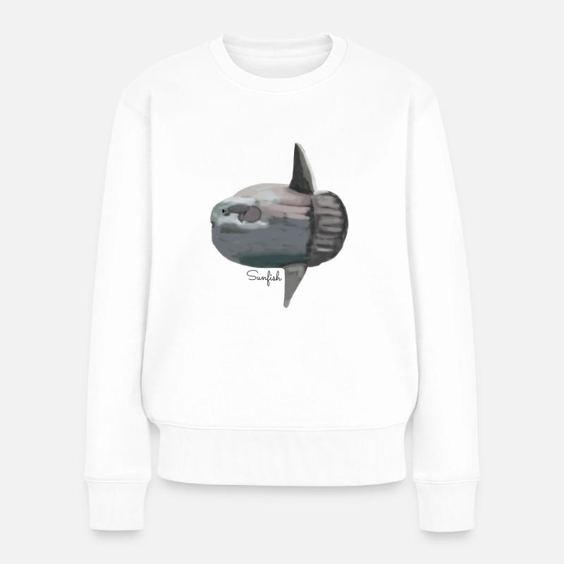 Sunfish - Pull Premium bio Femme - blanc