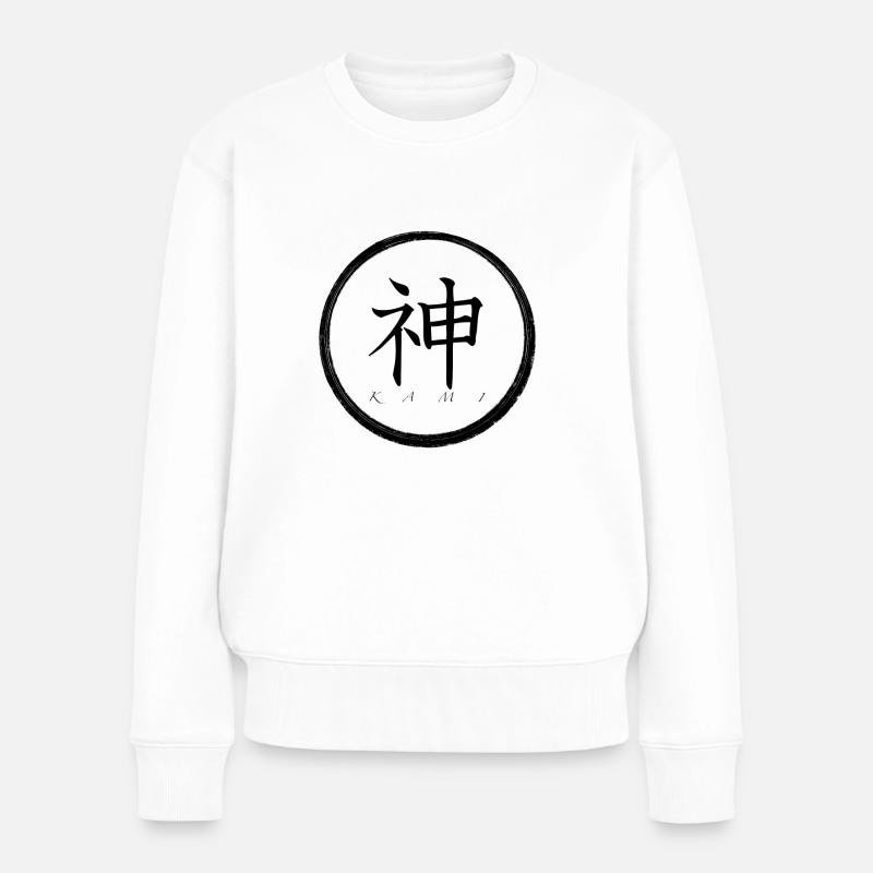 Kami - Pull Premium bio Femme - blanc