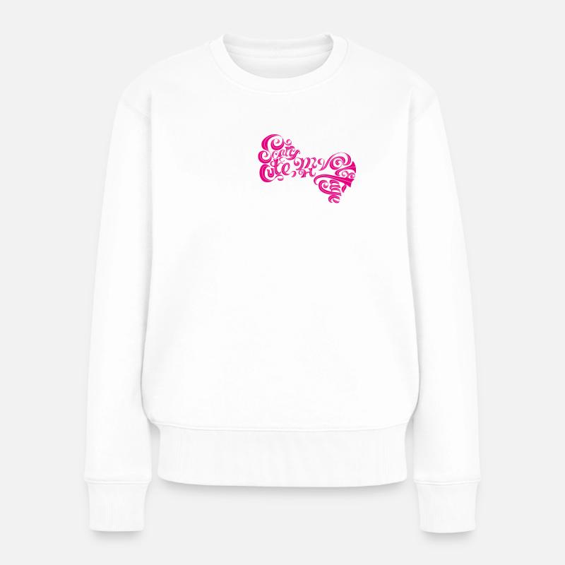 Monster High™ Totenkopf Mit Schleife - Frauen Premium Bio Pullover - Weiß