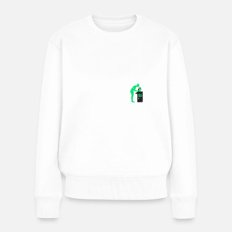 Biologe evolution geschenk beruf biologie mikro - Frauen Premium Bio Pullover - Weiß