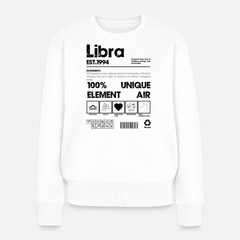 Balance 1994 - Pull Premium bio Femme - blanc