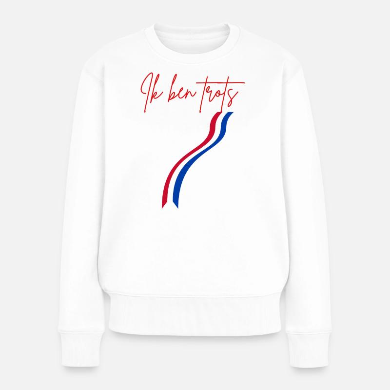 Holland  - Pull Premium bio Femme - blanc