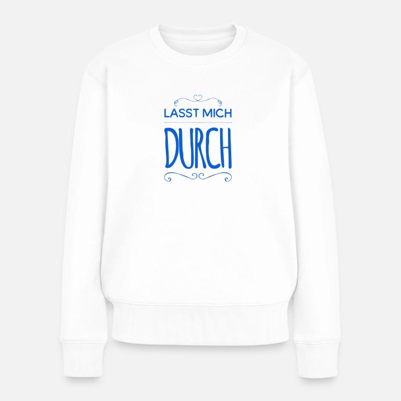freie Bahn - Frauen Premium Bio Pullover - Weiß