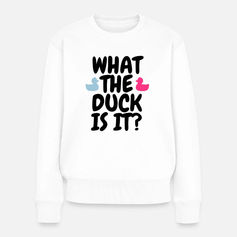 Gender Reveal Party - Pull Premium bio Femme - blanc