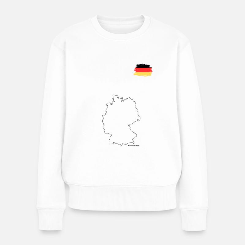 L’Est et l’Ouest unis - East Snowy - Pull Premium bio Femme - blanc