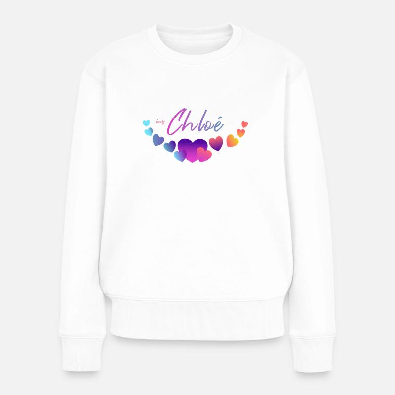 Chloé Chloé Anniversaire - Pull Premium bio Femme - blanc