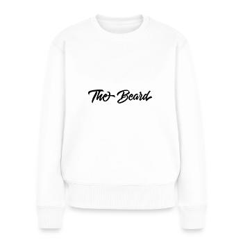 The Beard - Frauen Premium Bio Pullover - Weiß - Vorne - Julia (174cm)