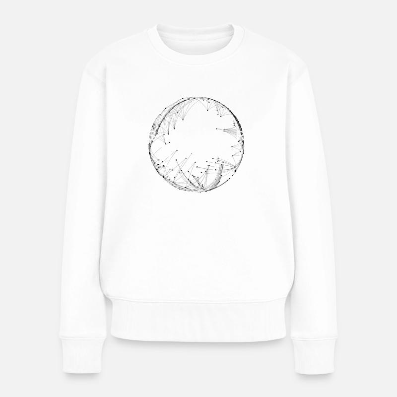 Superdad - Frauen Premium Bio Pullover - Weiß