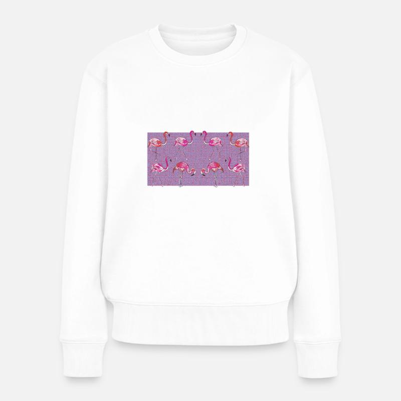groupe Flamingo - Pull Premium bio Femme - blanc