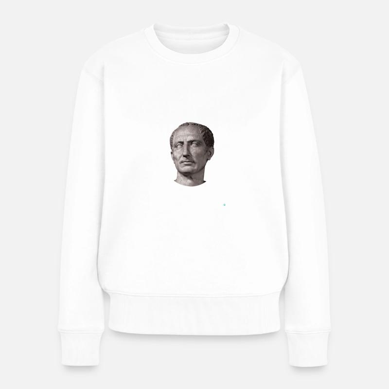 Jules César - Pull Premium bio Femme - blanc