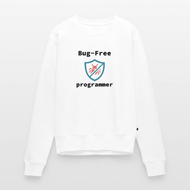 Programmeur sans bogue, programmation sans bogue Pull Premium bio Femme