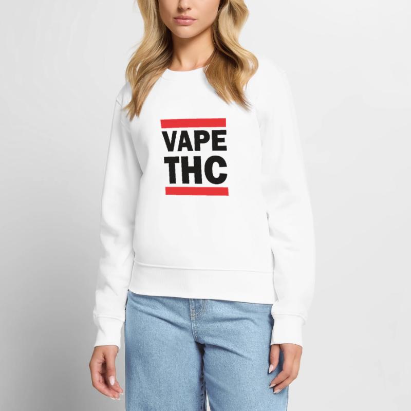 Vape THC Frauen Premium Bio Pullover