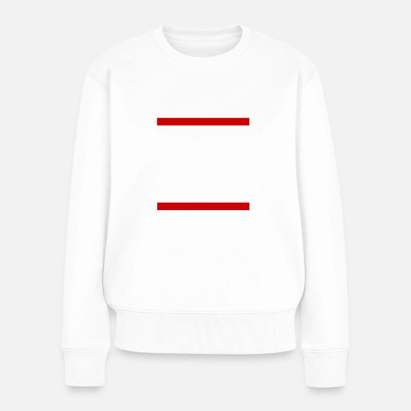 FCK AFD - Pull Premium bio Femme - blanc