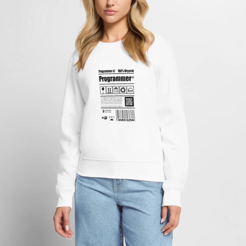 Coder programmer caffeine developer gift Women's Premium Organic Jumper