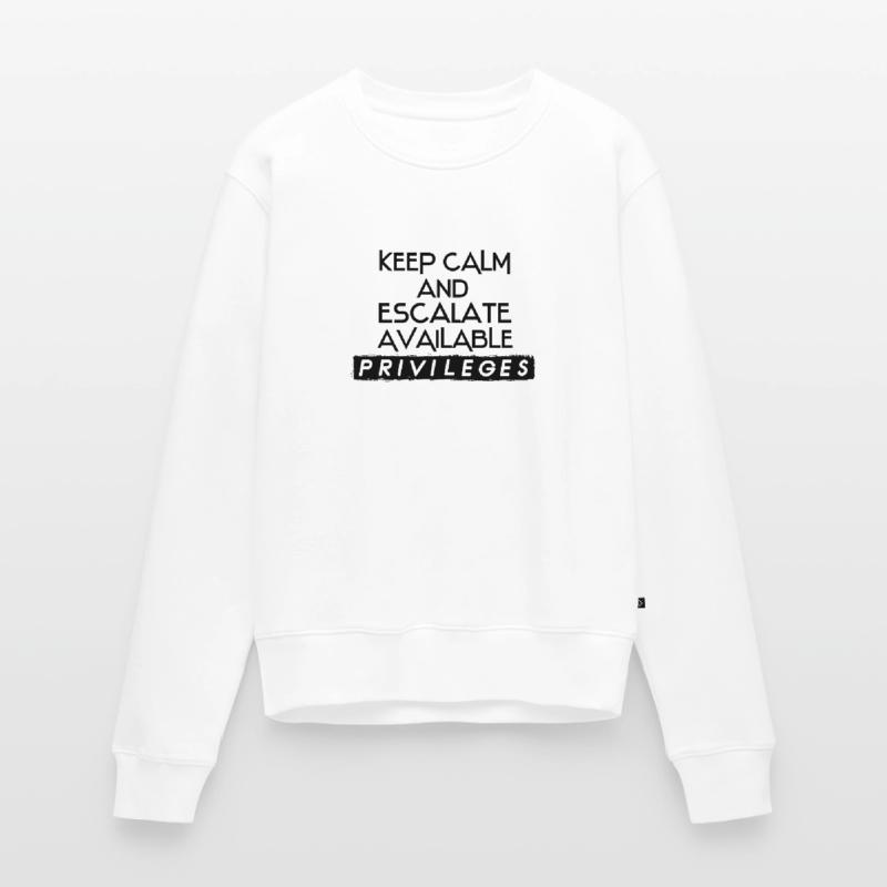 Network Admin IT Security Admin Women's Premium Organic Jumper
