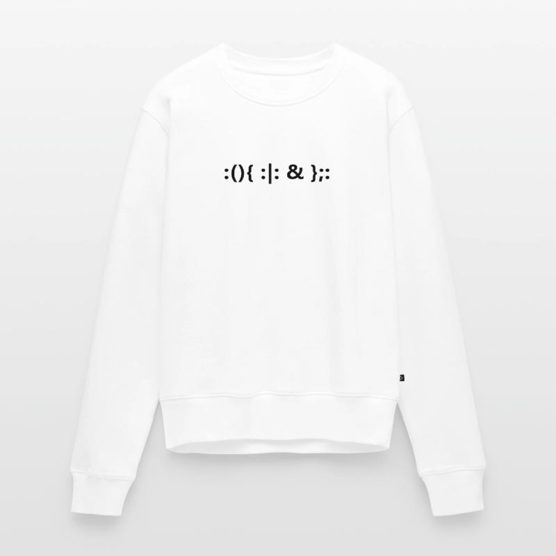 Linux Admin Fork Bomb Linux Frauen Premium Bio Pullover