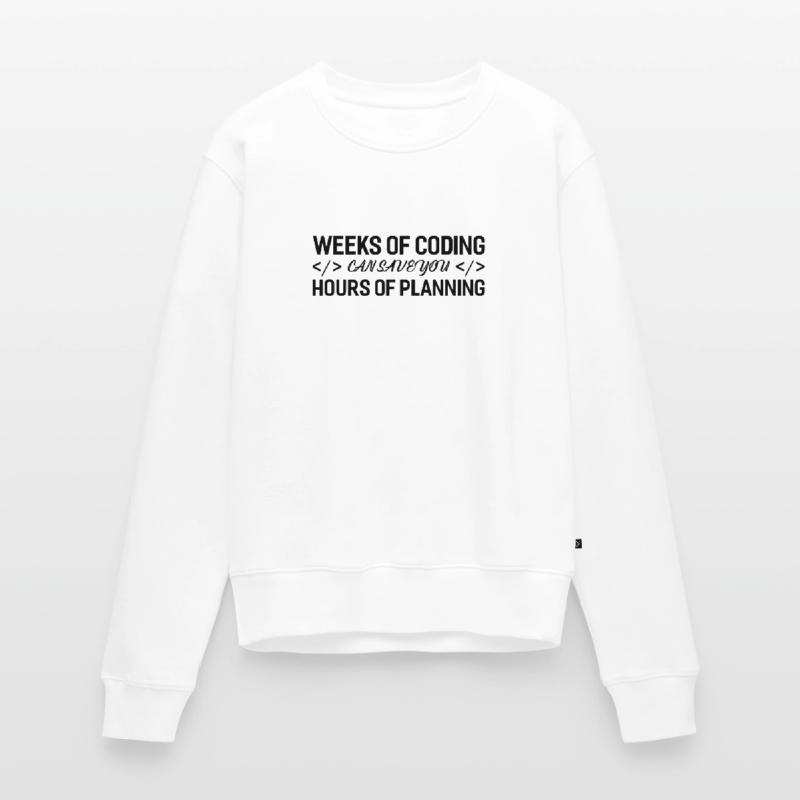 Programmierer Wochen Von Coding Frauen Premium Bio Pullover