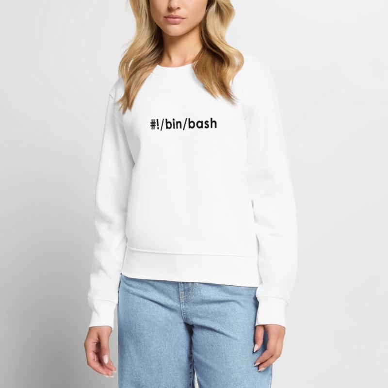 Programmeur Admin Devops Linux Bash Pull Premium bio Femme