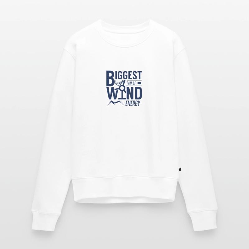 Éolienne éolienne éolienne énergie éolienne énergie éolienne vent Pull Premium bio Femme