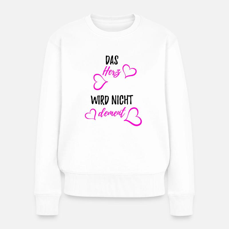 Altenpflegerin - Pflege - Frauen Premium Bio Pullover - Weiß