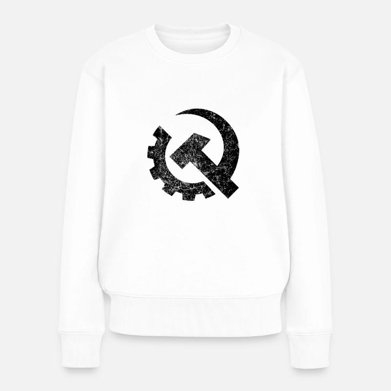 La classe ouvrière - Pull Premium bio Femme - blanc