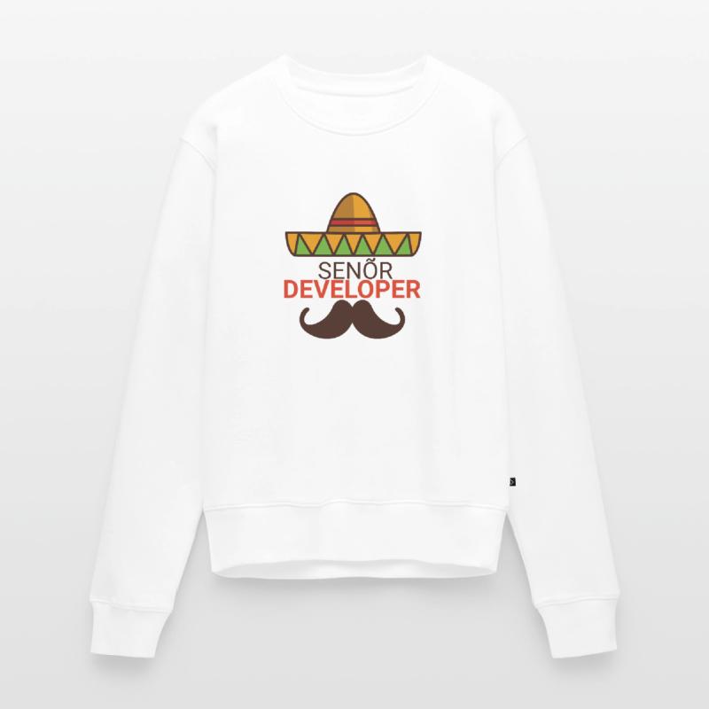 "Senor Developer, Senior Developer" |Programmierer Frauen Premium Bio Pullover