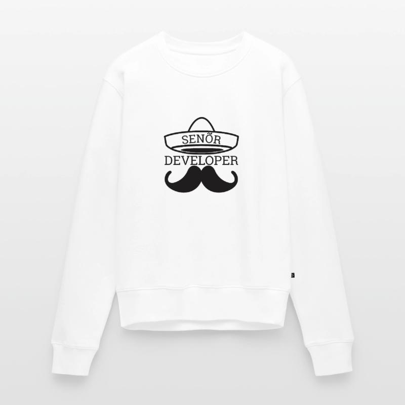 "Senor Developer, Senior Developer" | Programmer Women's Premium Organic Jumper