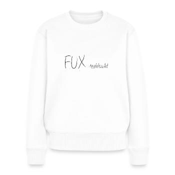 Fuxteufelswild - Frauen Premium Bio Pullover - Weiß - Vorne - Julia (174cm)