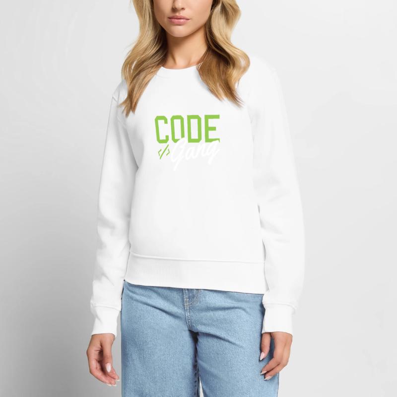 Hacking Programmer Hacker Code Coding Cadeau Pull Premium bio Femme