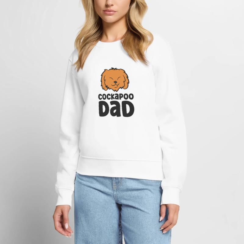 Funny Cockapoo Dad Cockapoo Dog Women's Premium Organic Jumper