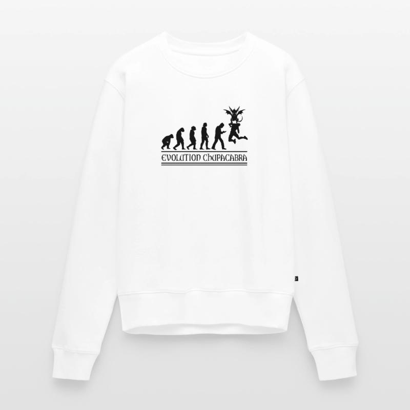 Cryptozoologistes Chupacabra Créatures Évolution Pull Premium bio Femme