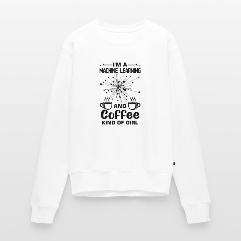 Machine Learning Algorithmen KI Datenanalyst Frauen Premium Bio Pullover