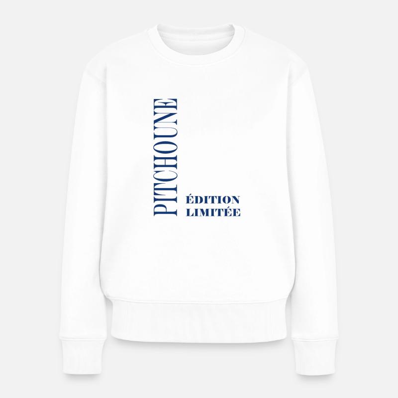 Pitchoune - Pull Premium bio Femme - blanc