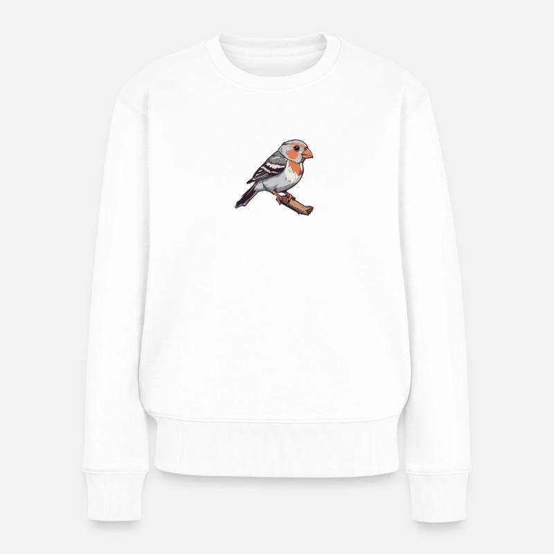 Éleveur d’oiseaux Ornithologue Ornithologue Ornithologue - Pull Premium bio Femme - blanc