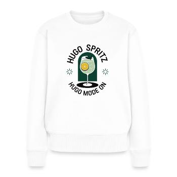 Spritz Cocktail Geschenkidee Sommer Getränk - Frauen Premium Bio Pullover - Weiß - Vorne - Julia (174cm)