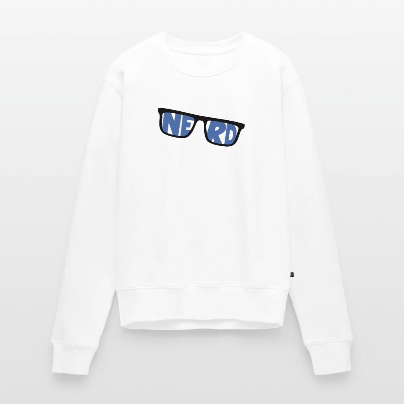 nerd coder server download cyberspace programmer Women's Premium Organic Jumper