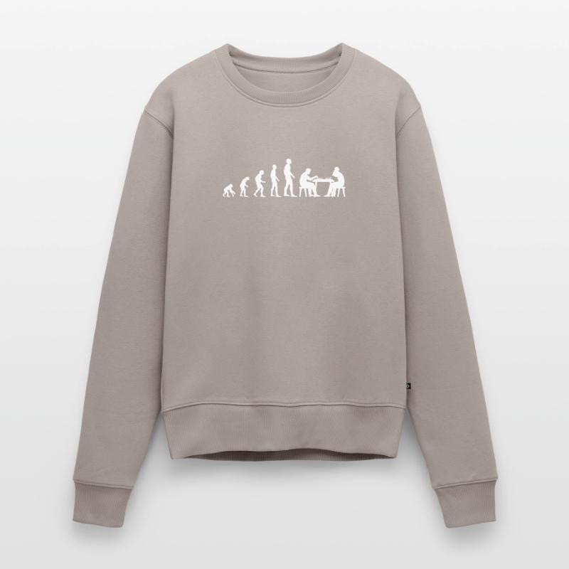 Chess Evolution Gift Women's Premium Organic Jumper