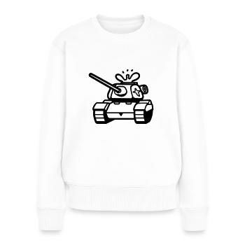 tank - Women's Premium Organic Jumper - white - Front - Julia (174cm)