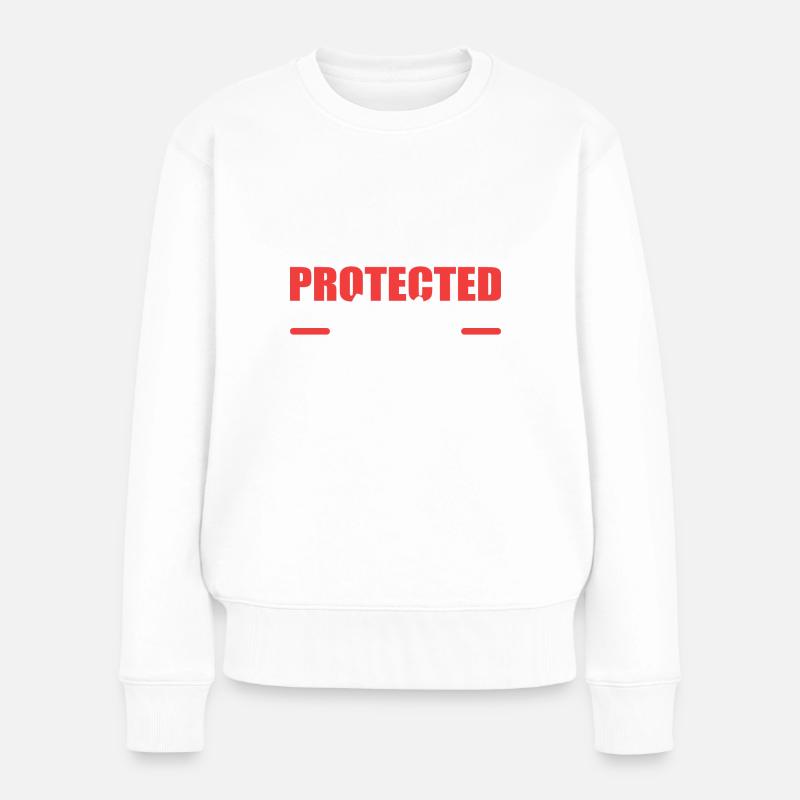 Schutz des Lebens Verkaufsagent Geschenk - Frauen Premium Bio Pullover - Weiß