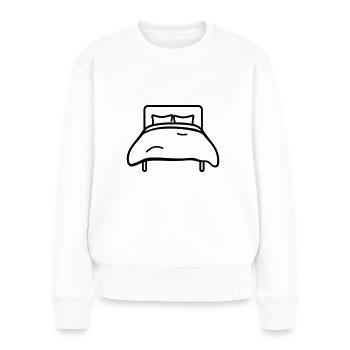 lit - Pull Premium bio Femme - blanc - Devant - Julia (174cm)
