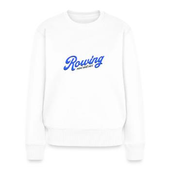 Aviron - veni vidi vici - Rameur rameur - Pull Premium bio Femme - blanc - Devant - Julia (174cm)