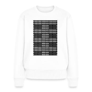 Uni-unique - Women's Premium Organic Jumper - white - Front - Julia (174cm)