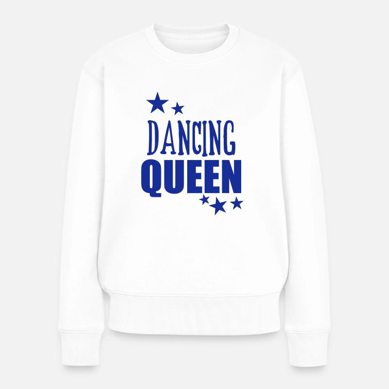 Dancing Queen - Pull Premium bio Femme - blanc