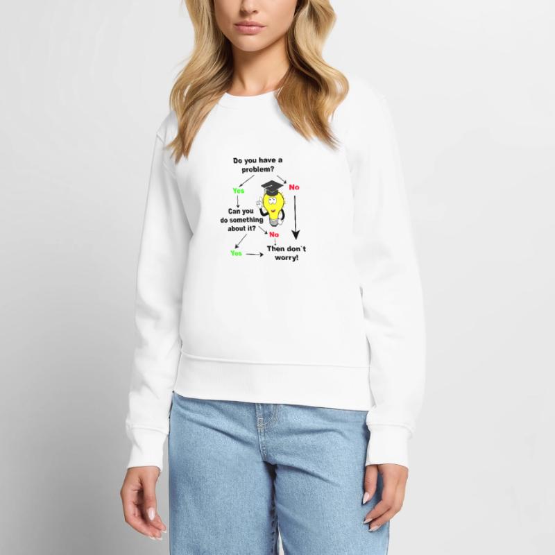 Do you have problem student student gift idea Women's Premium Organic Jumper