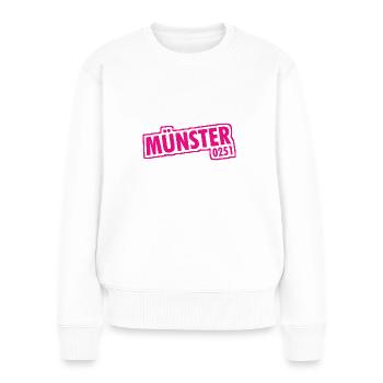 Münster 0251 Vorwahl Telefon NRW - Frauen Premium Bio Pullover - Weiß - Vorne - Julia (174cm)